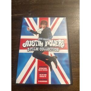 Austin Powers 3-Film Collection DVD Mike Myers Trilogy 3-Movie Set GroovyBox Set